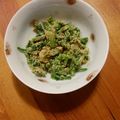 フレッシュトマト's cooksnap of when they made ハリギリの下処理＆胡麻味噌和え.