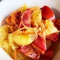ぱわにん's cooksnap of when they made 人参☆トマト☆甘夏のサラダ.