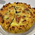 airaramama's cooksnap of when they made パンの耳 ほうれん草の豆乳キッシュ.