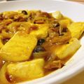 amo♥♥'s cooksnap of when they made ☆豚肉と豆腐のカレーめんつゆ炒め☆.