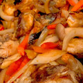 なこりや's cooksnap of when they made ☼焼きサバと野菜の甘酢炒め.