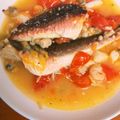 横綱てらお's cooksnap of when they made メバルとアサリの濃厚アクアパッツア.