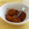 pepemoon's cooksnap of when they made 私のご褒美♪豆腐トリュフ.
