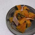 きらり流れ星's cooksnap of when they made かぼちゃとベーコンのオリーブオイル焼き.