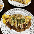 2児ママみきてぃ's cooksnap of when they made 屋台気分〜♪簡単!!オムそば.