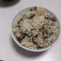 きらり流れ星's cooksnap of when they made ごぼうとひじきの炊き込みごはん.