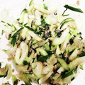 クック0X5WYP☆'s cooksnap of when they made セロリときゅうりの中華風サラダ.