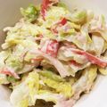 huu_ka's cooksnap of when they made ☆簡単☆茹でキャベツのマヨサラダ.