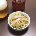 居酒屋まるみ's cooksnap of when they made 定番！もやしときゅうりの中華風サラダ.