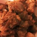 ☆しいたんママ☆'s cooksnap of when they made 鶏肉とこんにゃくの味噌炒め煮.