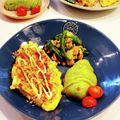 ゆいmaru3's cooksnap of when they made 簡単カフェ風ワンプレートアボカドの切り方.