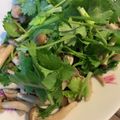 ちやちこ's cooksnap of when they made ワインに合う♪豚肉とパクチーの炒めもの.