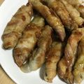 ☆sinnkuro★'s cooksnap of when they made なす嫌い克服☆なすの肉巻き味噌炒め.
