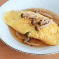 RateMal's cooksnap of when they made 冷食炊き込みご飯で和風あんかけオムライス.