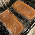 吉つま's cooksnap of when they made 新聞紙の箱からカステラ.