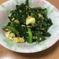 黄金の輝き亭's cooksnap of when they made ニラの玉子とじ.