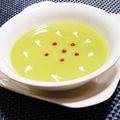 辰夫女子's cooksnap of when they made そら豆と新玉ねぎのヴィシソワーズ.