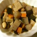 sjhappy's cooksnap of when they made 常備菜♥高野豆腐入りヘルシー五目豆★.