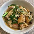 ばたこキッチン's cooksnap of when they made 鶏肉ともやしのガーリックバター醤油炒め.