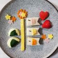 おはな✻'s cooksnap of when they made 離乳食後期☆端午の節句☆食パンで鯉のぼり.