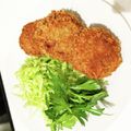 nikkijamie's cooksnap of when they made 玉ねぎたっぷり♡ポークメンチカツ♪.