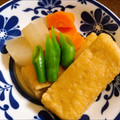 ねずみんパラダイス's cooksnap of when they made ＊大根と油揚げの白煮＊.
