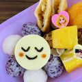 あ☆せ's cooksnap of when they made キャラ弁*仕掛けおにぎりのお花弁当★.