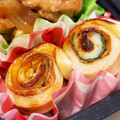 Nya6nya6's cooksnap of when they made しそちくわのくるくる焼き.