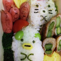 あんわかママ's cooksnap of when they made 簡単♪『すみっこぐらし』おにぎり♡弁当♡.