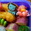 あき姫ちゃん's cooksnap of when they made お弁当の隙間に！カニカマdeお花✿.
