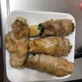 ママみみ's cooksnap of when they made チーズちくわの豚バラ巻き.