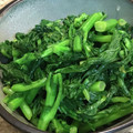 saki1010's cooksnap of when they made 白だしで簡単！菜の花のからし和え☆.