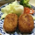 Remtan's cooksnap of when they made パンクしない冷凍コロッケの揚げ方.