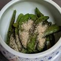 キルヘボン's cooksnap of when they made スナップエンドウのバターポン酢炒め.