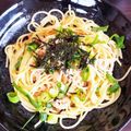 ナミキ333's cooksnap of when they made 包丁いらず、簡単納豆シーチキンパスタ.