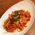ウニひーちゃん's cooksnap of when they made 豚小間の簡単パスタ.