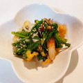 じゅんぴ105's cooksnap of when they made 簡単☆春菊と竹輪炒め.