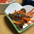 Sac’HiNa's cooksnap of when they made 人参と細切りコンニャクのピリ辛炒め.