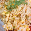 Yuduppe's cooksnap of when they made 本格簡単！パラパラ絶品炒飯 ♪.