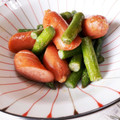 ♡こもれび♡'s cooksnap of when they made *アスパラとウインナー のマヨ炒め*.