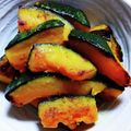 かずひろかあさん's cooksnap of when they made ボイルカボチャのこんがりソテー♪.