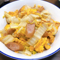 らすかるぽねる's cooksnap of when they made 豚バラと白菜のオイスター卵炒め.