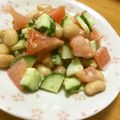 さおりん@料理特訓中's cooksnap of when they made 作り置き★ひよこ豆のチョップドサラダ5分.