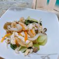 mi0625ura's cooksnap of when they made チンゲン菜とにんじんとしめじの生姜ポン酢.