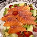 さこあ's cooksnap of when they made スモークサーモン アボカド サラダ.