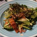 旅する狸's cooksnap of when they made 南高梅干しとうなぎの三つ葉和え.