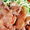 ☆mamingo☆'s cooksnap of when they made 糀パウダーでやわらか★豚の生姜焼き.