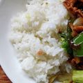 花時計咲いた's cooksnap of when they made 桜えびの菜飯☆春の香ばし混ぜご飯.