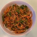 あちゃぺー's cooksnap of when they made 簡単５分★ピーマンと人参のきんぴら.