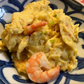 ハーキマー's cooksnap of when they made エビと卵の中華炒め.